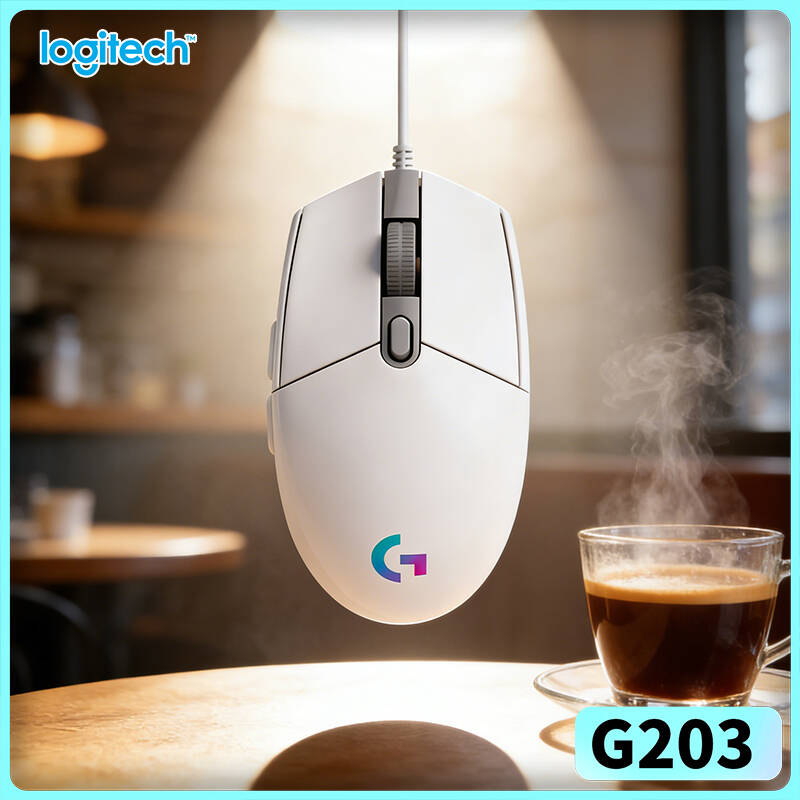 Logitech Mouse G203 - Logitech G203 Kablolu Oyun Mouse'u RGB