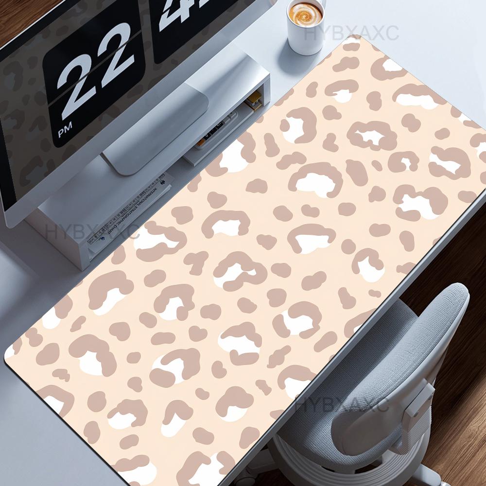 Desk Setup Brown - XXL Bilgisayar Klavye ve Mouse Pad