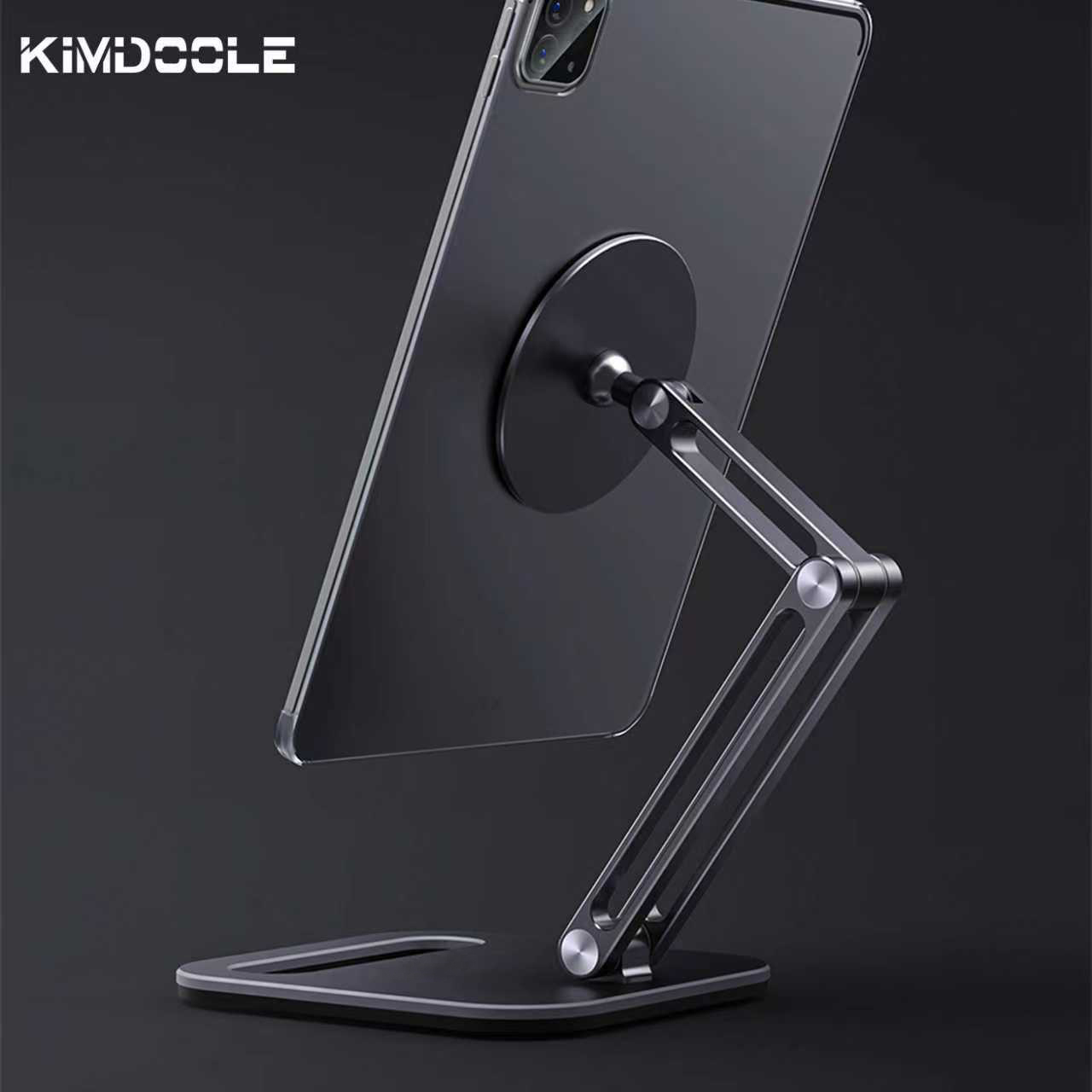 Desk Setup Apple - Kimdoole Metal Manyetik Tablet Tutucu Masa
