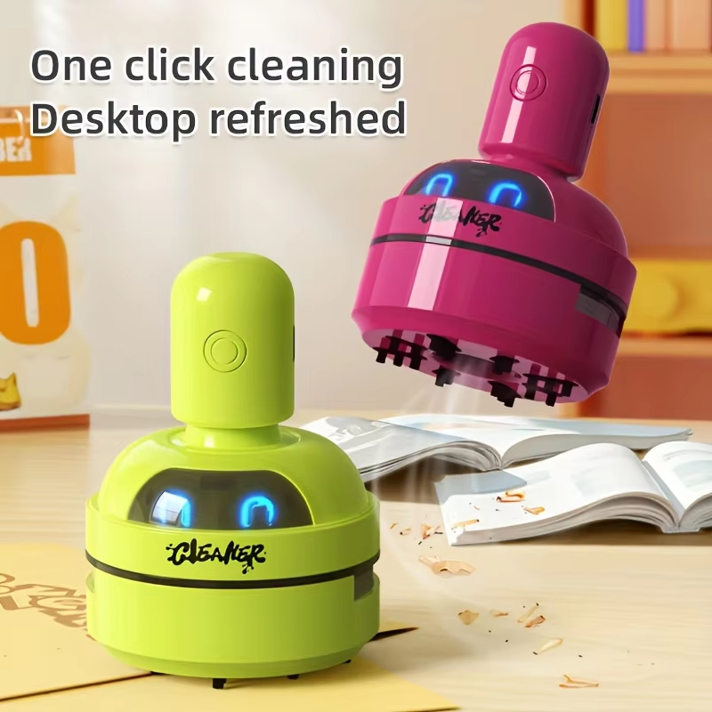 Desk Setup Clean - Mini masaüstü elektrikli süpürge taşınabilir Usb