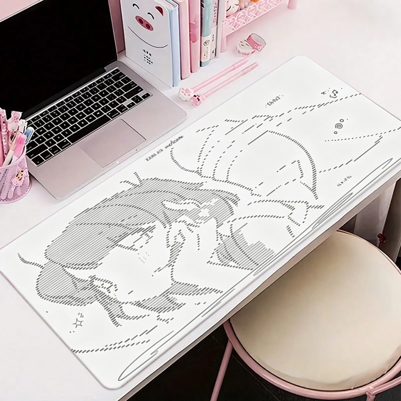 Desk Pad Leather Large - 1 adet deri Mouse Pad Anime