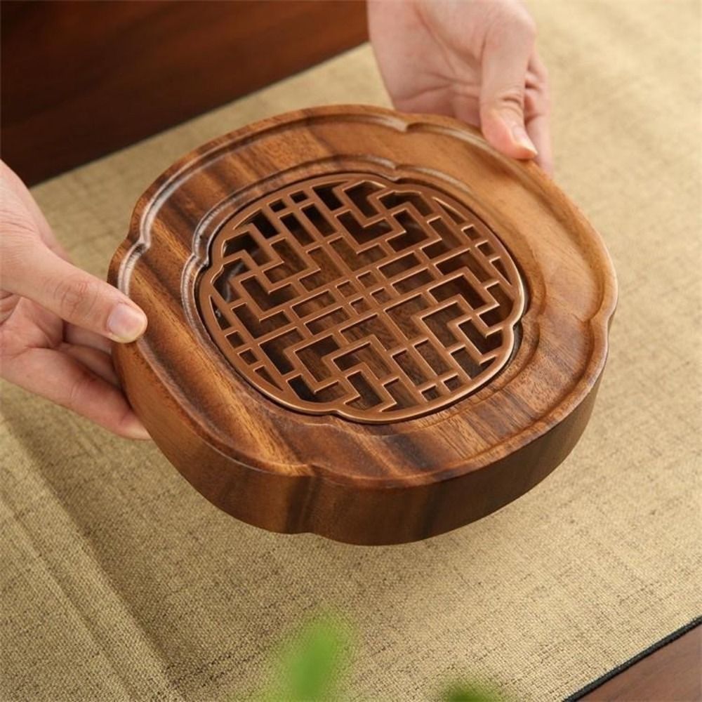 Walnut Wood Bearing Wood Tea T - Desk Setup Clean incelemesi ve fiyatı