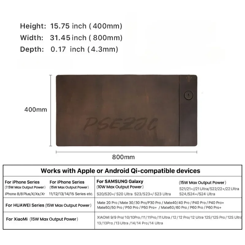 Süper Büyük Kire Dayanıklı ve  - Desk Pad Leather Large incelemesi ve fiyatı
