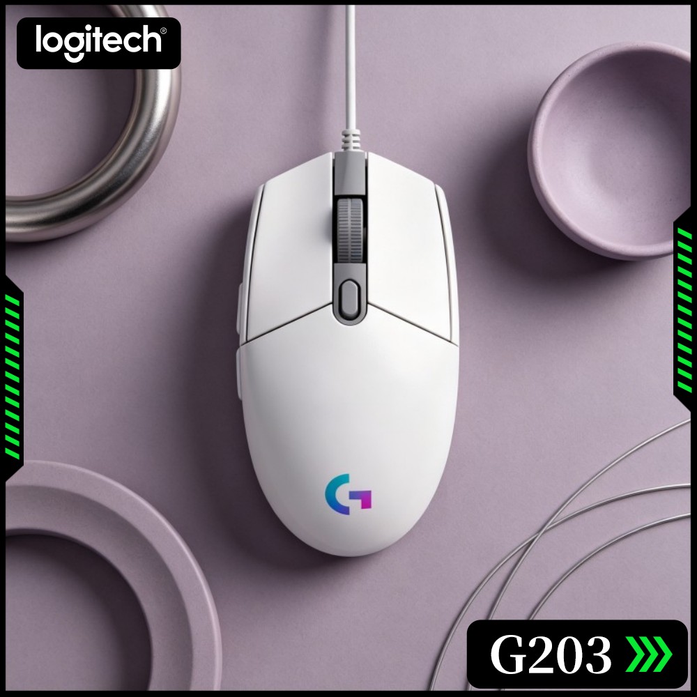 Logitech G203 Kablolu Oyun Mou - Logitech Mouse G203 incelemesi ve fiyatı