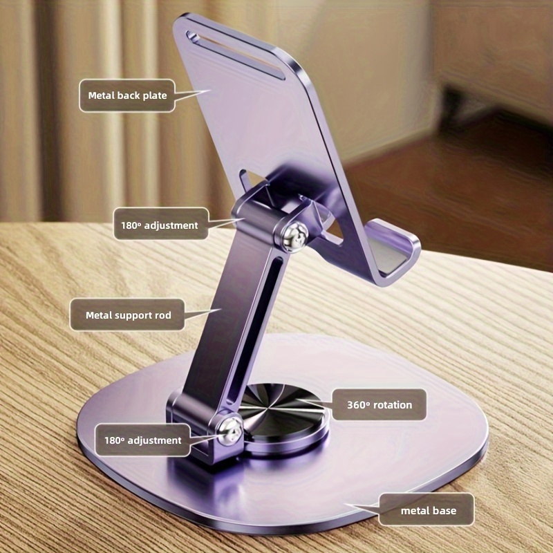 360 °   Metal Telefon Tutucu,  - Desk Setup Essentials incelemesi ve fiyatı