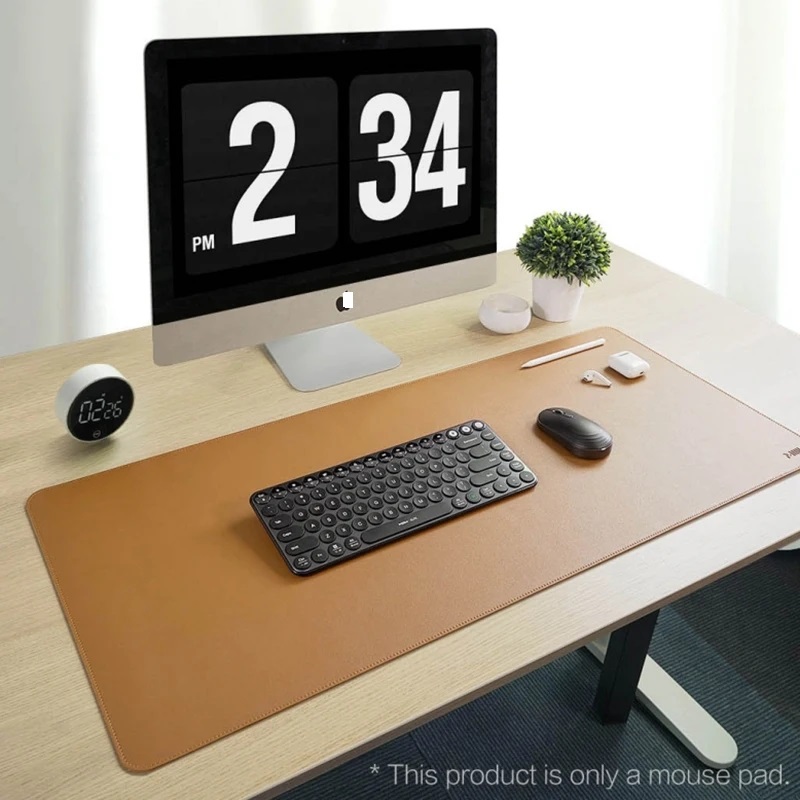 MIIIW büyük deri mantar Mouse  - Desk Pad Leather Large incelemesi ve fiyatı