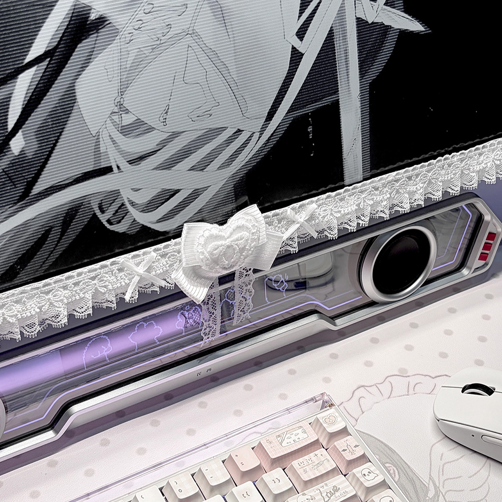 Kawaii Beyaz Dantel Monitör De - Desk Setup Design incelemesi ve fiyatı