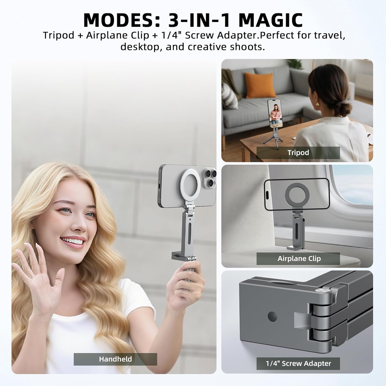 Manyetik Selfie Telefon Tutucu - Desk Setup Essentials incelemesi ve fiyatı