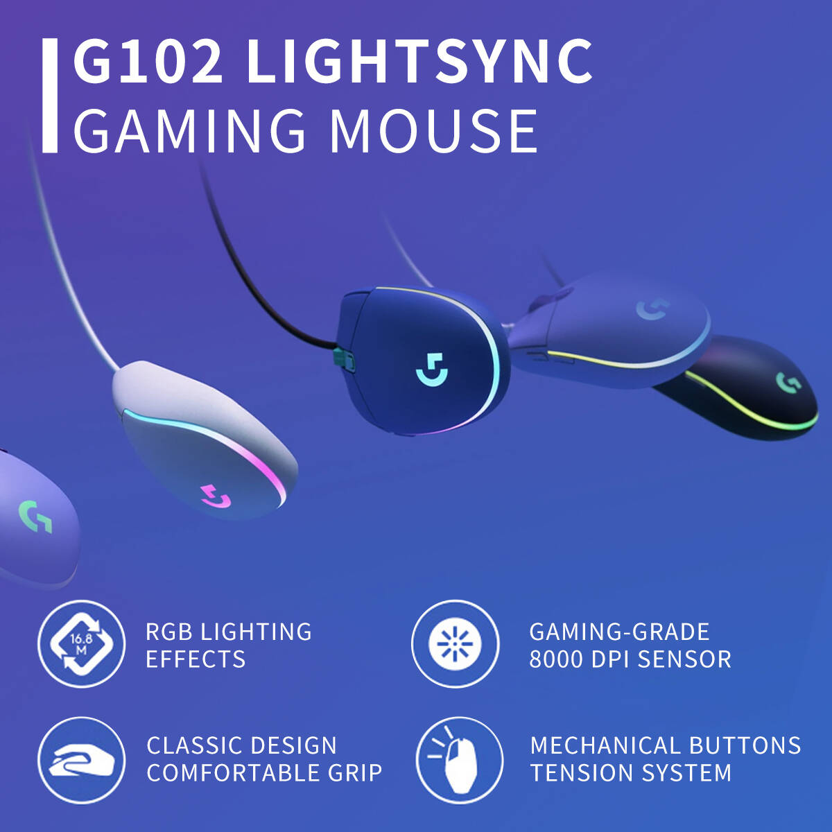 G102 Logitech G203 Oyun Faresi - Logitech Mouse G203 incelemesi ve fiyatı