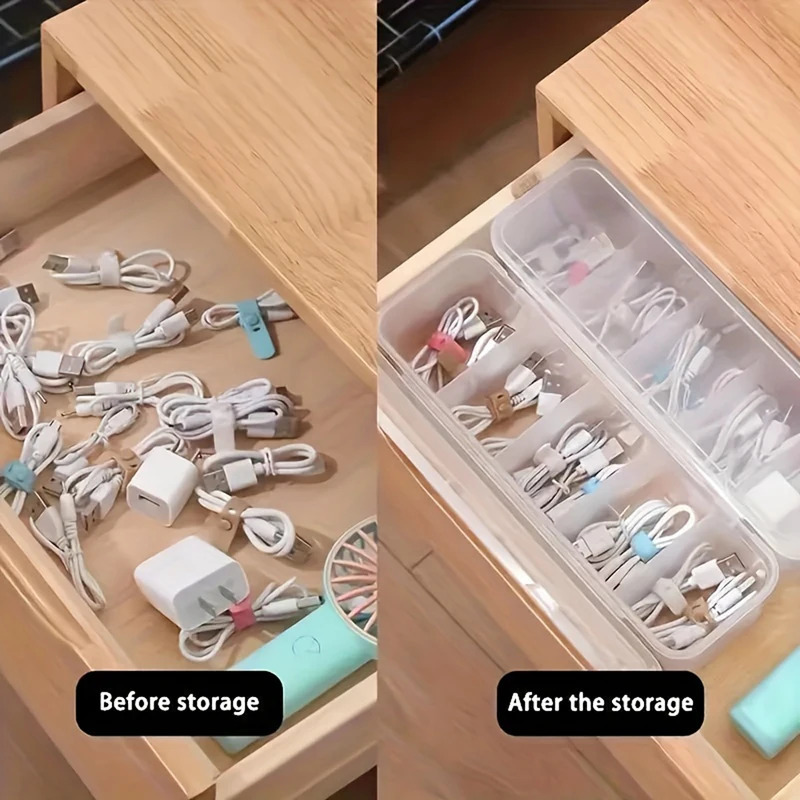 Kapaklı Şeffaf Kablo Düzenleyi - Desk Setup Organizer incelemesi ve fiyatı