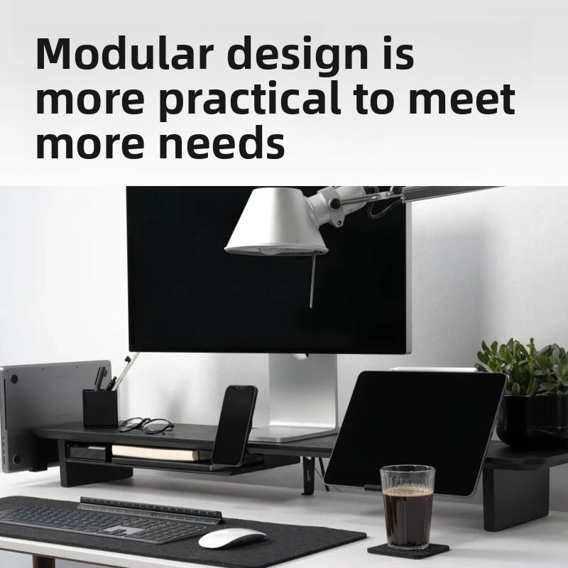Masif Ahşap Monitör Yükseltici - Desk Setup Organizer incelemesi ve fiyatı