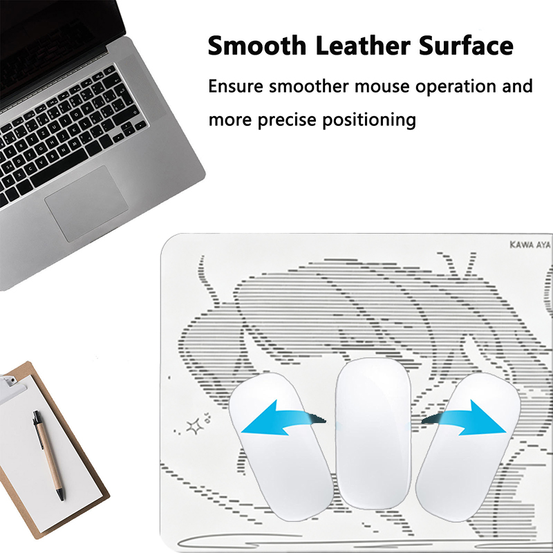 1 adet deri Mouse Pad Anime me - Desk Pad Leather Large incelemesi ve fiyatı